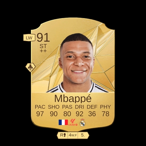 Mbappe ST Rare 91