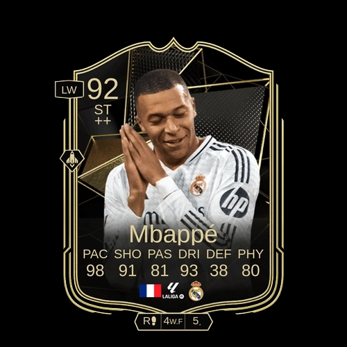 Mbappe ST TOTW 92