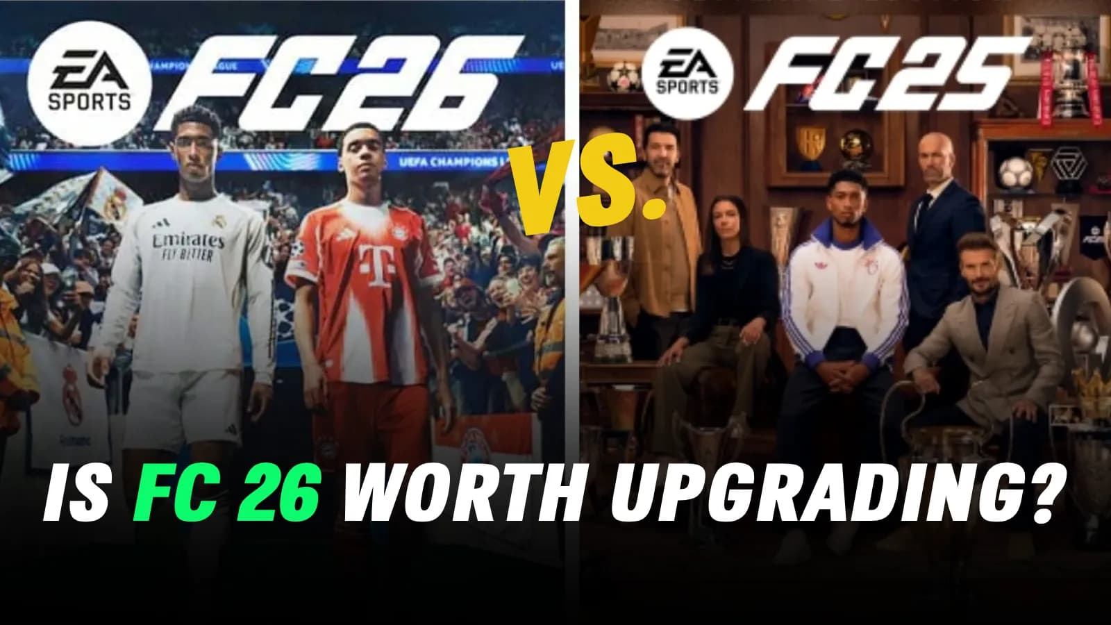 FC 26 Big Different vs EA FC 25