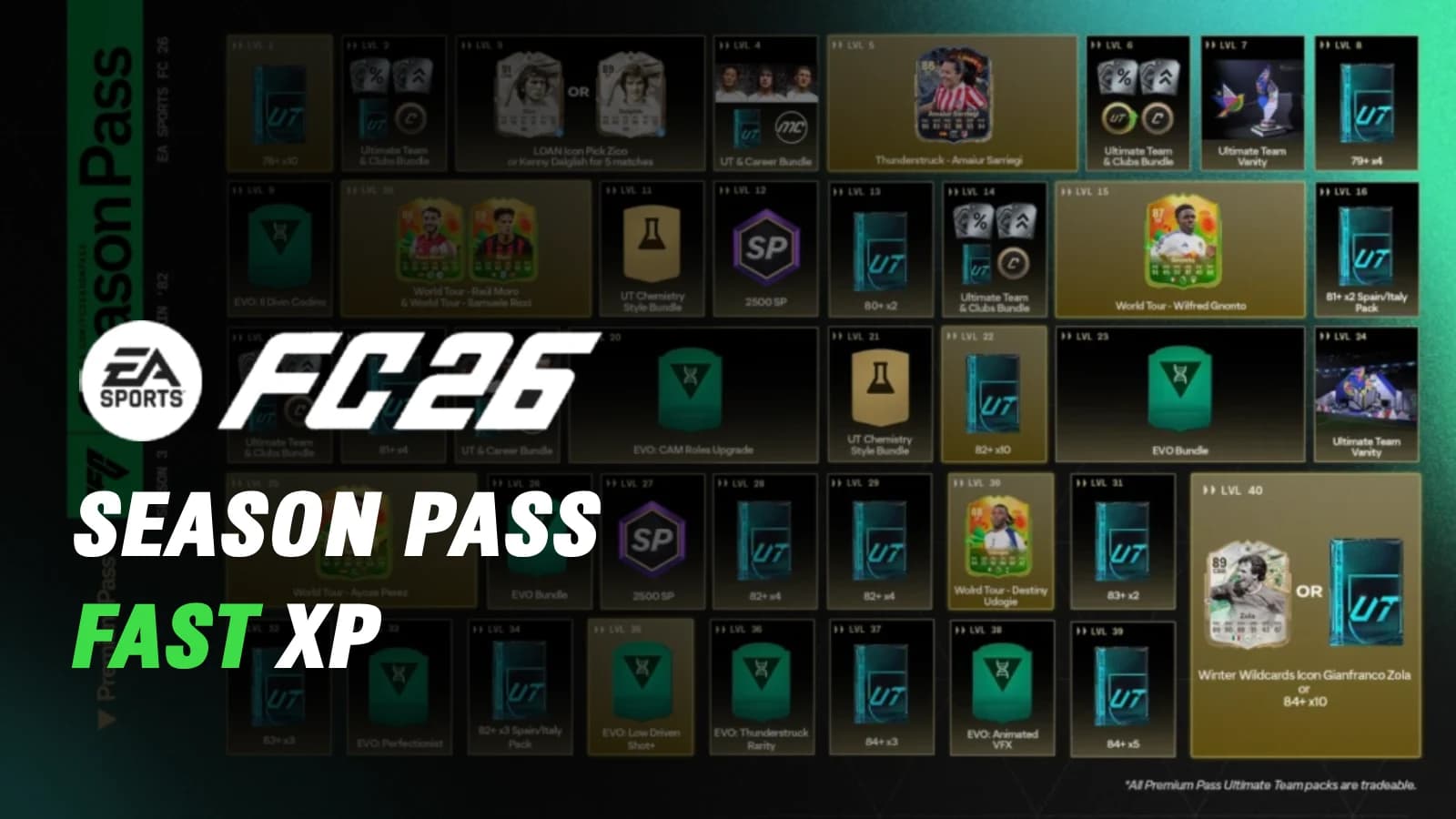 Get FC 26 Season Pass Rewards