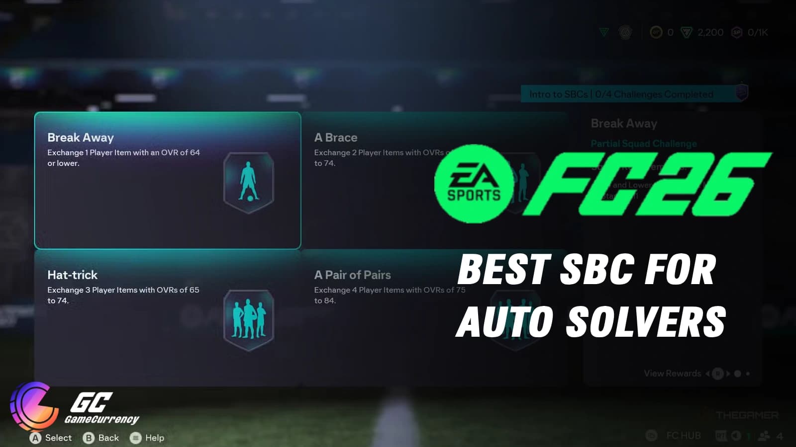 auto sbc solver fc 26