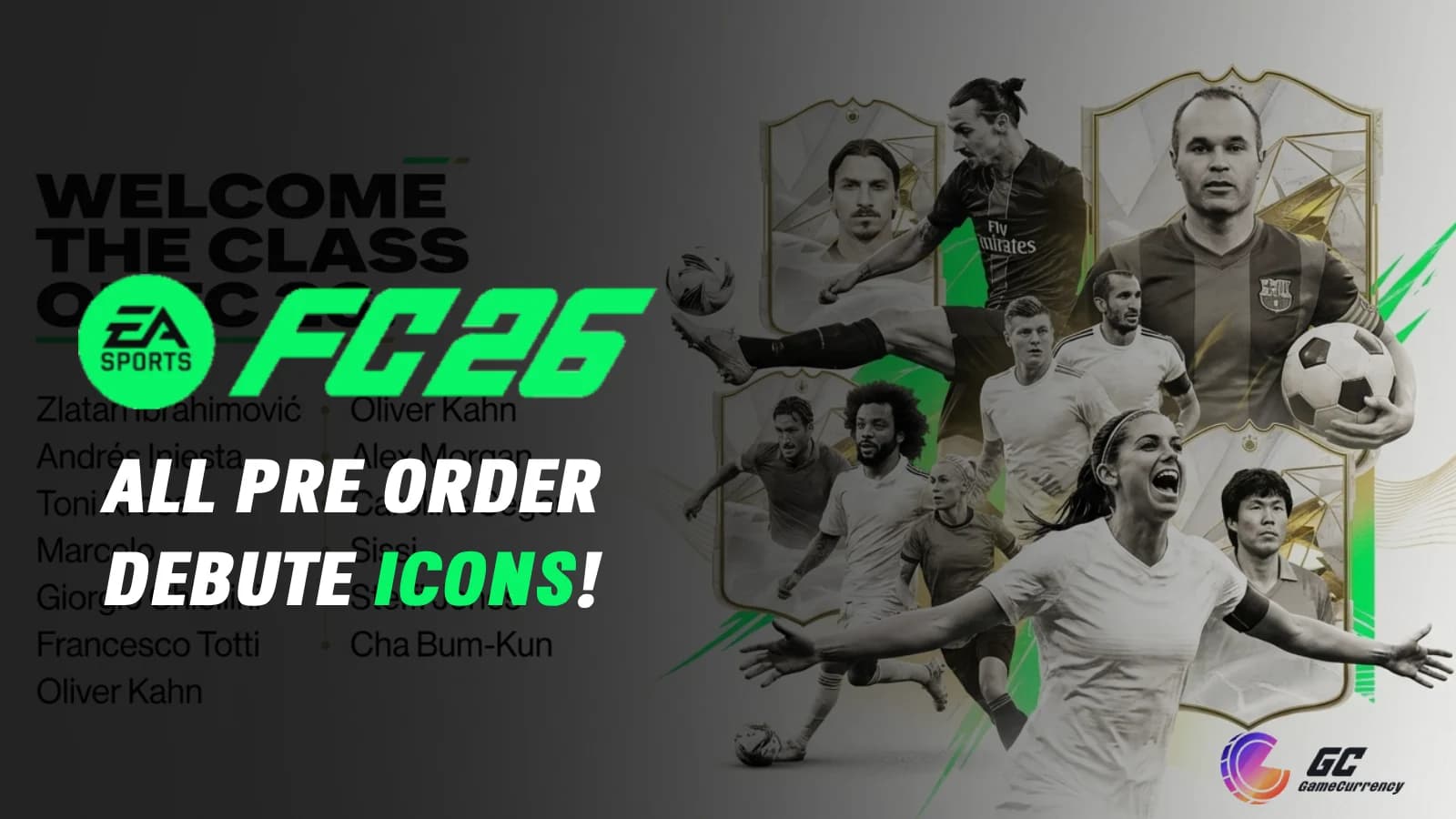 EA FC 26 pre order icon pick