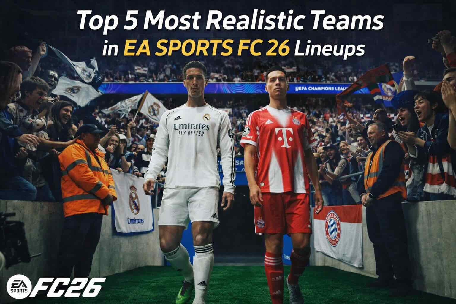 Top 5 Most Realistic Teams in EA FC 25 Line Ups