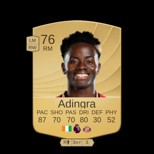 سايمون أدينغرا RM - 76