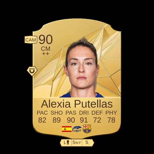 Alexia Putellas Segura Rare CM 90 rated