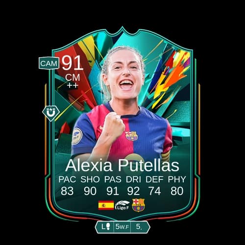 Alexia Putellas CM Total Rush 91