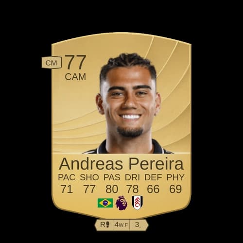 Andreas Pereira CAM عادي 77