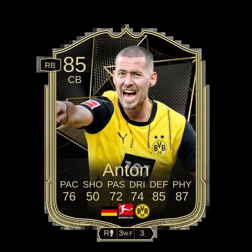 Waldemar Anton TOTW CB 85 rated