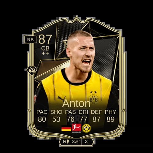 Waldemar Anton TOTW CB 87 rated