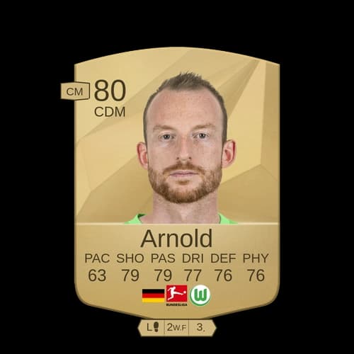 Maximilian Arnold Common CDM 80 rated