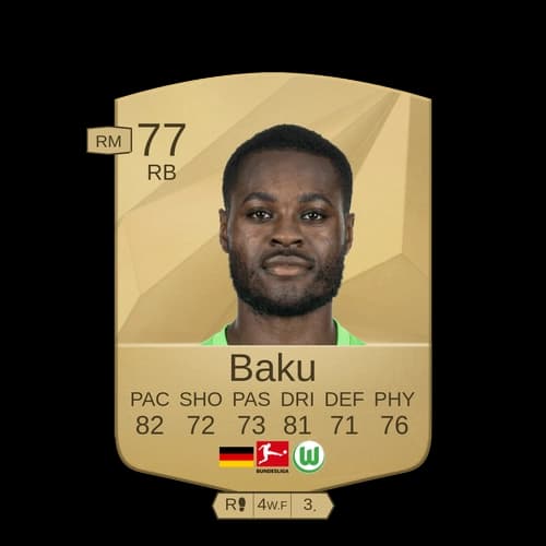 Ridle Baku Common RB 77 rated