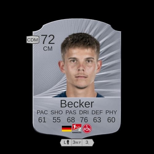 Finn Ole Becker Rare CM 72 rated