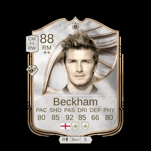 بيكهام RM الأيقونة 88