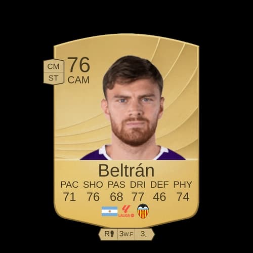Lucas Beltrán Common CAM 76 rated