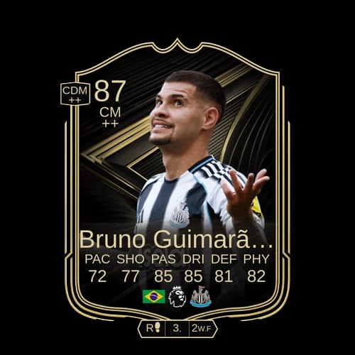 Bruno Guimaraes CM Team of the Week 87