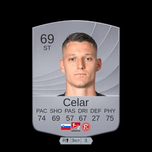 Žan Celar - ST 69 rated