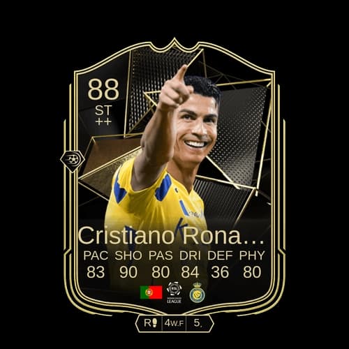 C. Ronaldo dos Santos Aveiro TOTW ST 88 rated