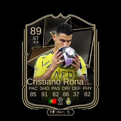 C. Ronaldo dos Santos Aveiro TOTW ST 89 rated