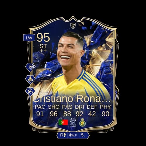 C. Ronaldo dos Santos Aveiro TOTY ST 95 rated