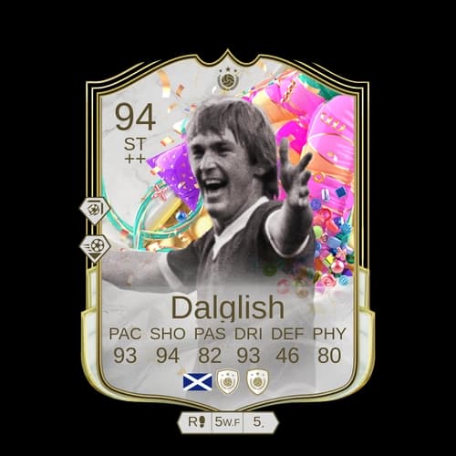 Kenny Dalglish FUT Birthday ICON ST 94 rated