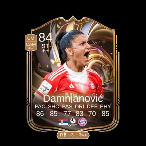 Jovana Damnjanović Ratings Reload ST 84 rated