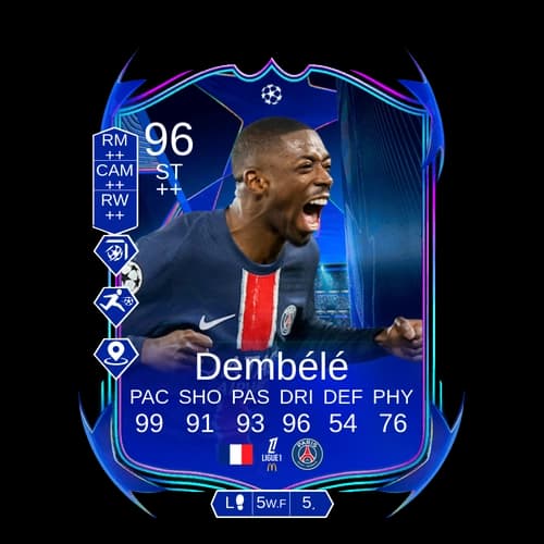 Ousmane Dembélé Special Item ST 96 rated