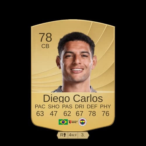 دييغو كارلوس سانتوس سيلفا CB عادي 78