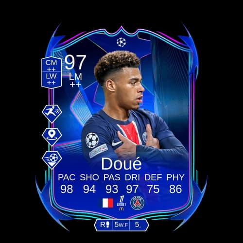 Désiré Doué Special Item LM 97 rated
