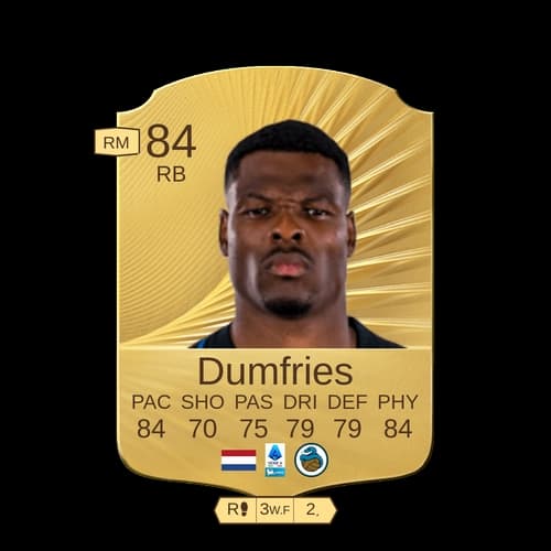 دينزل دومفرييس نادر RB 84 rated