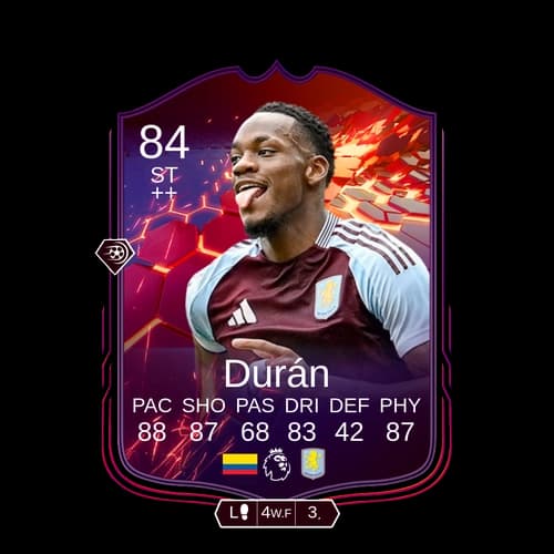 Jhon Durán Trailblazers ST 84 rated