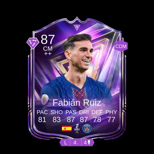 Fabian Ruiz CM FC Pro Live 87