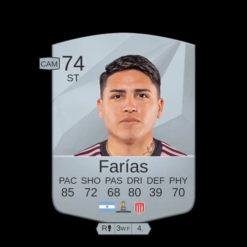 Facundo Farías Common ST 74 rated
