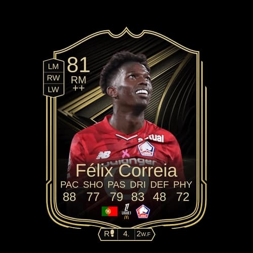 Félix Alexandre A. Sanches Correia فريق الأسبوع RM 81 rated