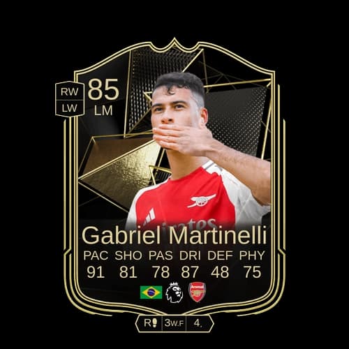 Gabriel Teodoro Martinelli Silva TOTW LM 85 rated