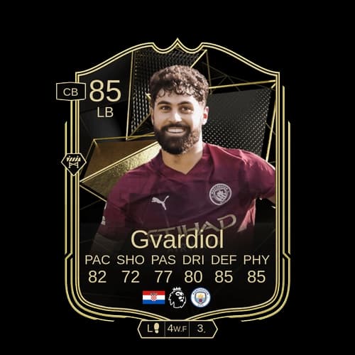 Joško Gvardiol TOTW LB 85 rated