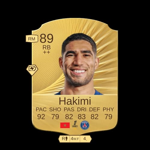 أشرف حكيمي RB نادر 89