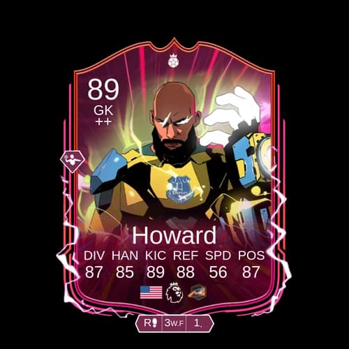 Tim Howard UT Prime Heroes GK 89 rated