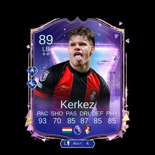 Milos Kerkez Future Stars LB 89 rated