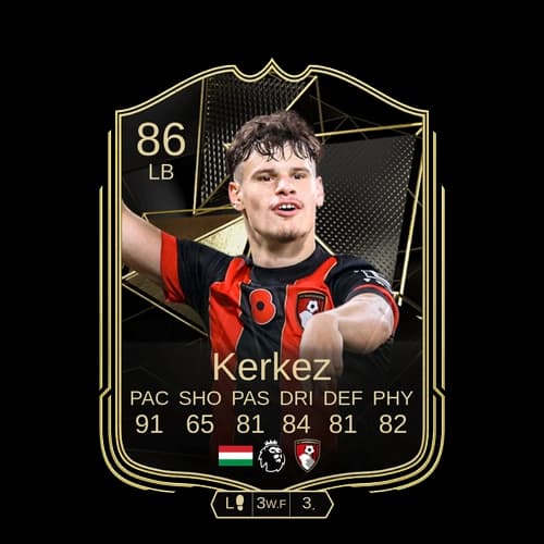 Milos Kerkez TOTW LB 86 rated