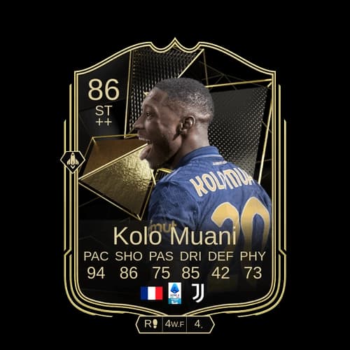 Randal Kolo Muani TOTW ST 86 rated