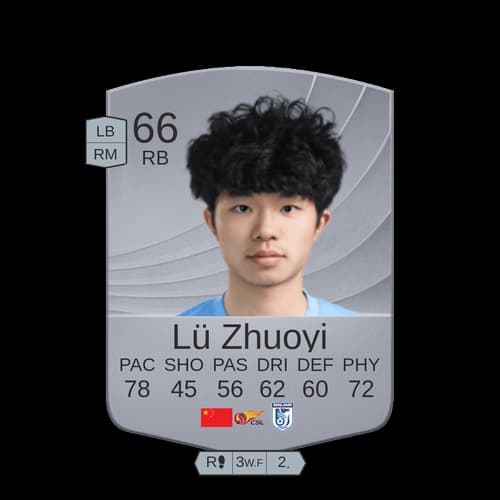 Lu Zhuoyi RB عادي 66