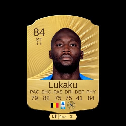 روميلو لوكاكو ST نادر 84