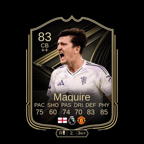 Harry Maguire فريق الأسبوع CB 83 rated