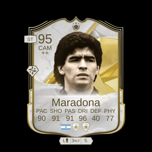 Diego Maradona Icon CAM 95 rated