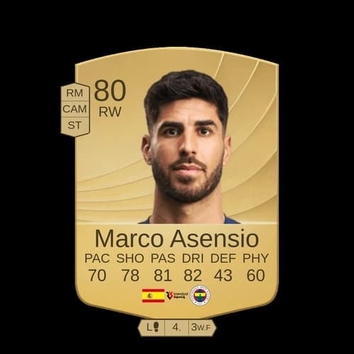 Marco Asensio RW Common 80