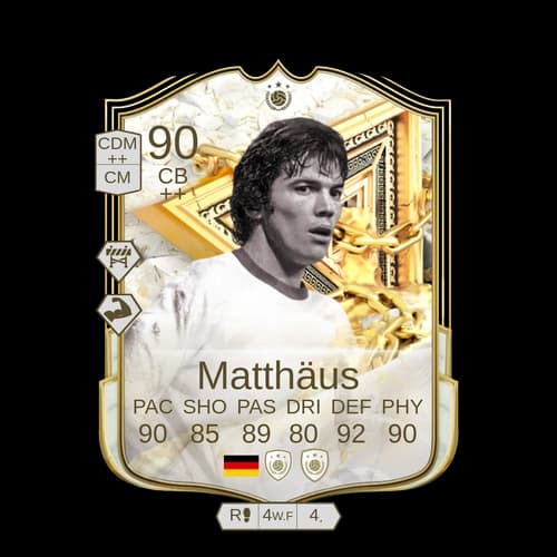 Lothar Matthäus FUT Immortals ICON CB 90 rated