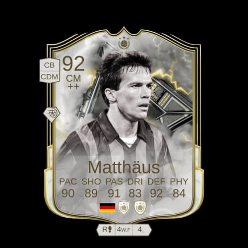 Lothar Matthäus Thunderstruck ICON CM 92 rated