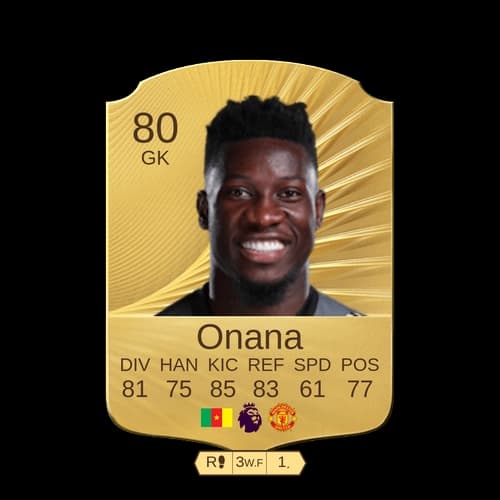 أندريه أونانا GK نادر 80