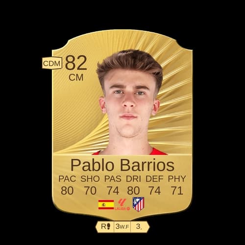 Pablo Barrios CM Rare 82