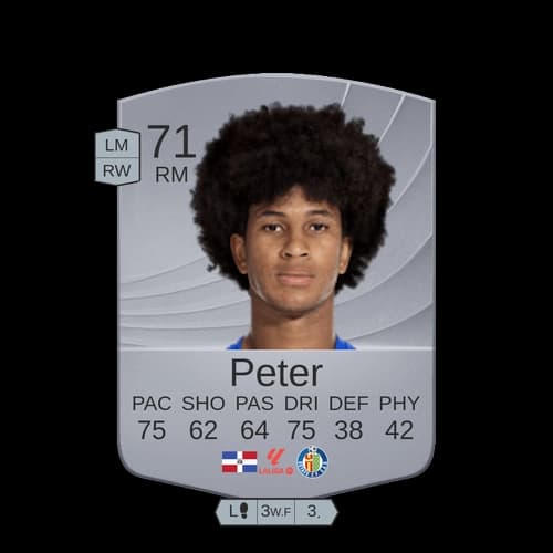 بيتر فيدريكو غونزاليس كارمونا RM - 71